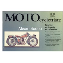 Motocyclettiste n° 93