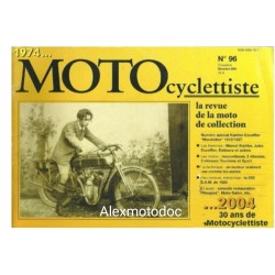 Motocyclettiste n° 96