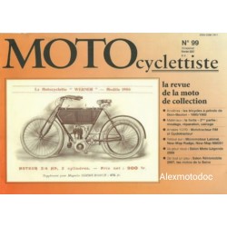 Motocyclettiste n° 99