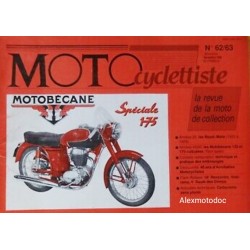 Motocyclettiste n° 62/63
