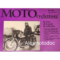 Motocyclettiste n° 105