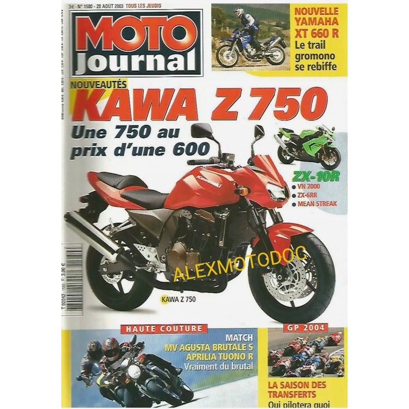 Moto journal n° 0