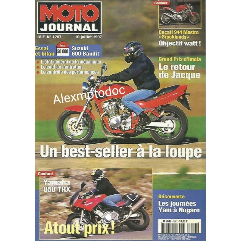 moto journal,Moto journal 1287,n° 1287,revue,moto,essai,journal,revues,revues moto,motos,revue moto,