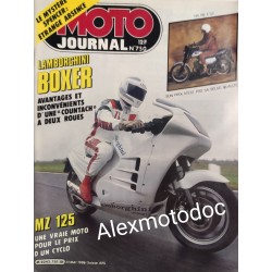 Moto journal n° 750