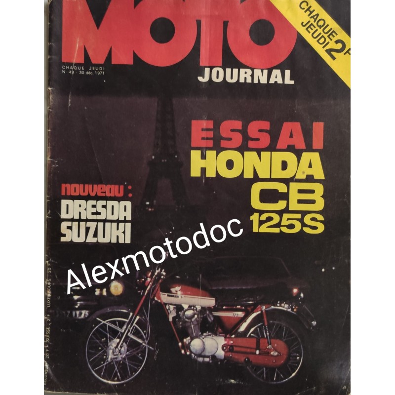 Moto journal n° 49