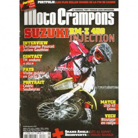 Moto crampons n° 265