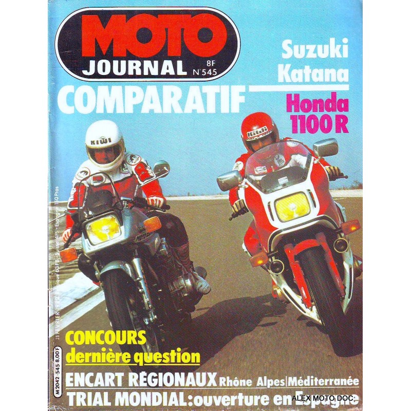 Moto journal n° 545