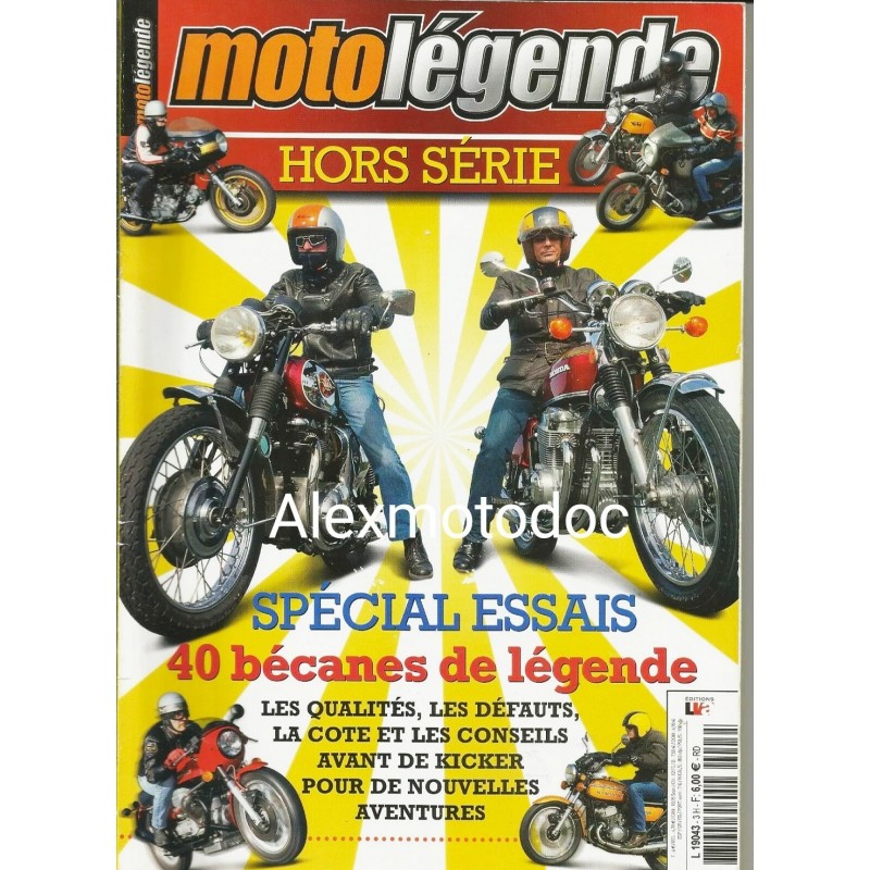 Moto légende n° Hors-série 3 ( 40 bécanes de légende)