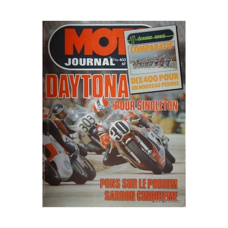 Moto journal n° 403