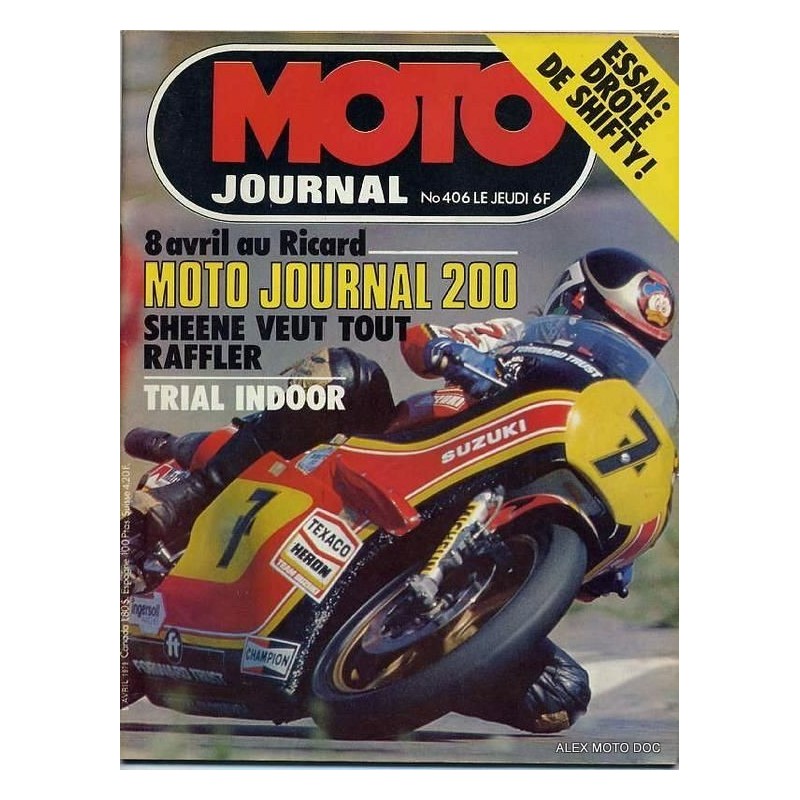 moto journal,Moto journal 406,revue,moto,essai,journal,Honda,BMW,Kawasaki,Suzuki,Yamaha,Triumph,Bsa,Harley,Norton,revue moto,