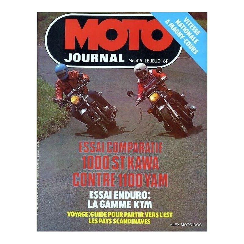 moto journal,Moto journal 415,n° 415,revue,moto,essai,journal,revues,revues moto,motos,revue moto,