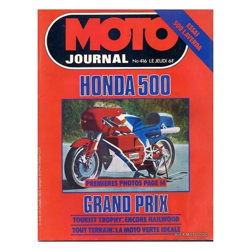 Moto journal n° 0