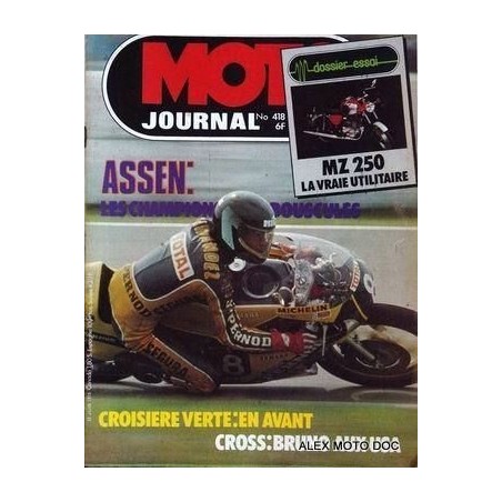 Moto journal n° 418