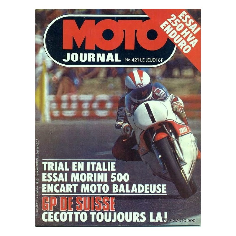 Moto journal n° 421