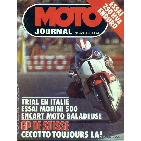 Moto journal n° 421