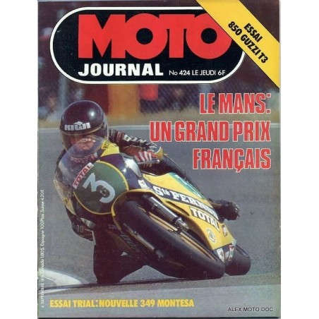 Moto journal n° 0