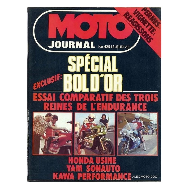 Moto journal n° 0