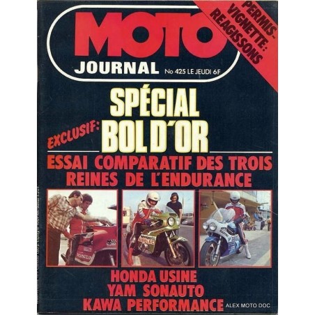 Moto journal n° 0