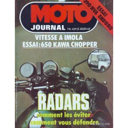 Moto journal n° 429