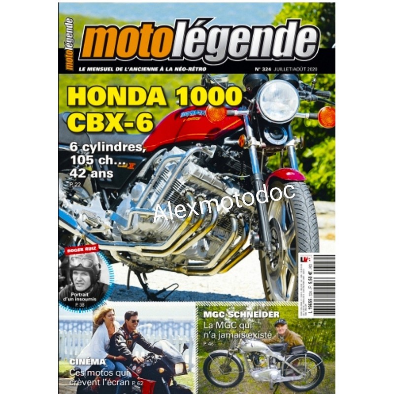 Moto légende n° 324