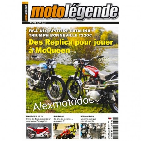 Moto légende n° 301