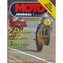 Moto journal n° 440