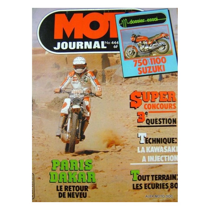 moto journal,Moto journal 444,n° 444,revue,moto,essai,journal,revues,revues moto,motos,revue moto,