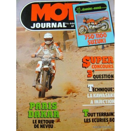 Moto journal n° 444