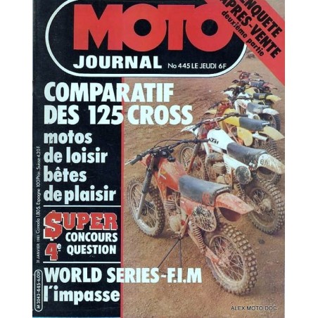 Moto journal n° 0