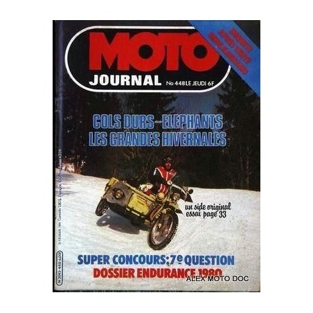 Moto journal n° 0