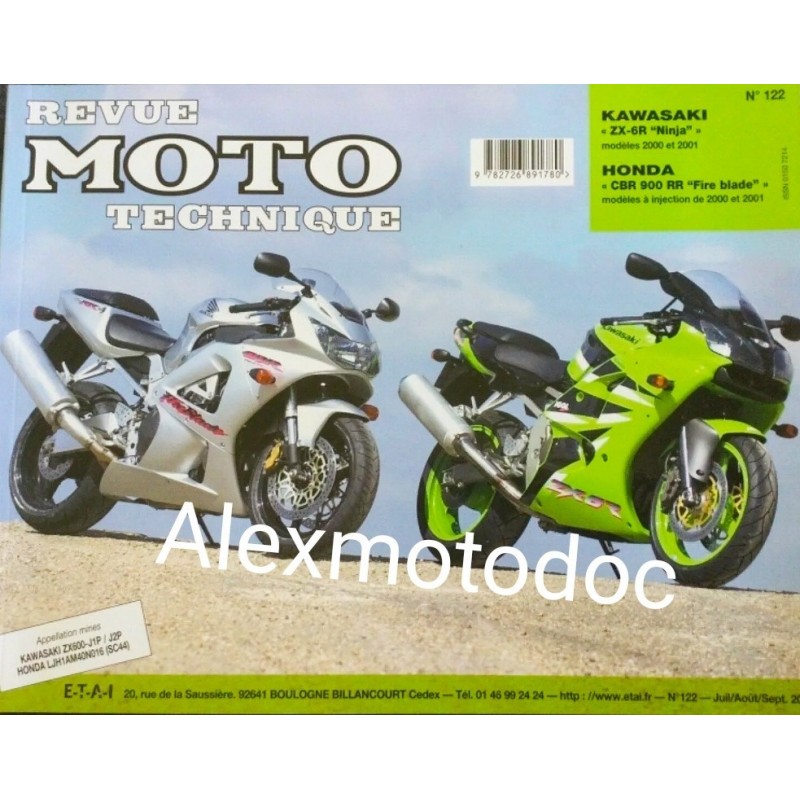 copy of Revue moto technique n° X