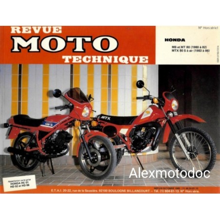 copy of Revue moto technique n° X