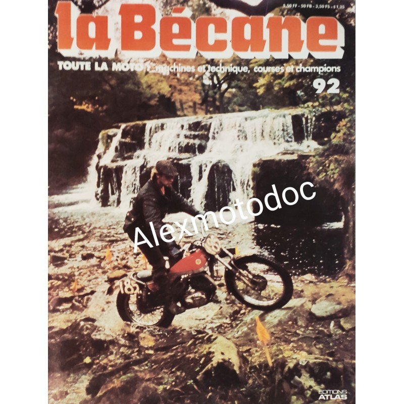 La bécane n° 92