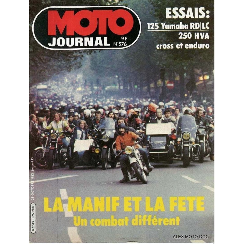 moto journal,Moto journal 576,n° 576,revue,moto,essai,journal,revues,revues moto,motos,revue moto,