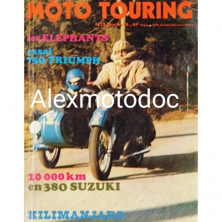 moto touring,Moto touring 12,revue,moto,essai,journal,Honda,BMW,Kawasaki,Suzuki,Yamaha,Triumph,Bsa,Harley Davidson,revue moto,