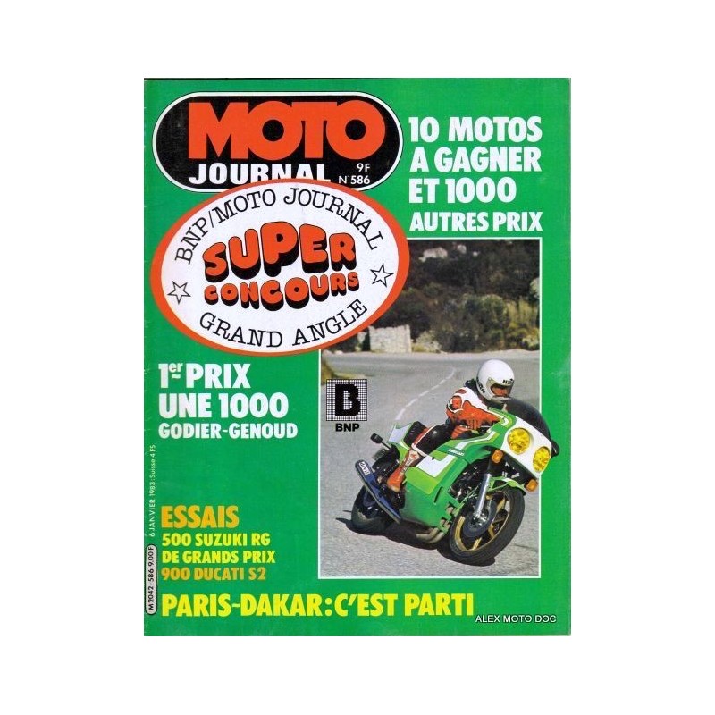 Moto journal n° 586