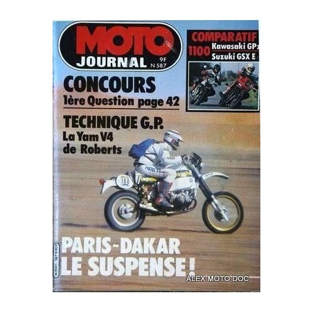 Moto journal n° 587