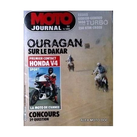 Moto journal n° 588