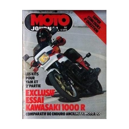 moto journal,Moto journal 590,n° 590,revue,moto,essai,journal,revues,revues moto,motos,revue moto,