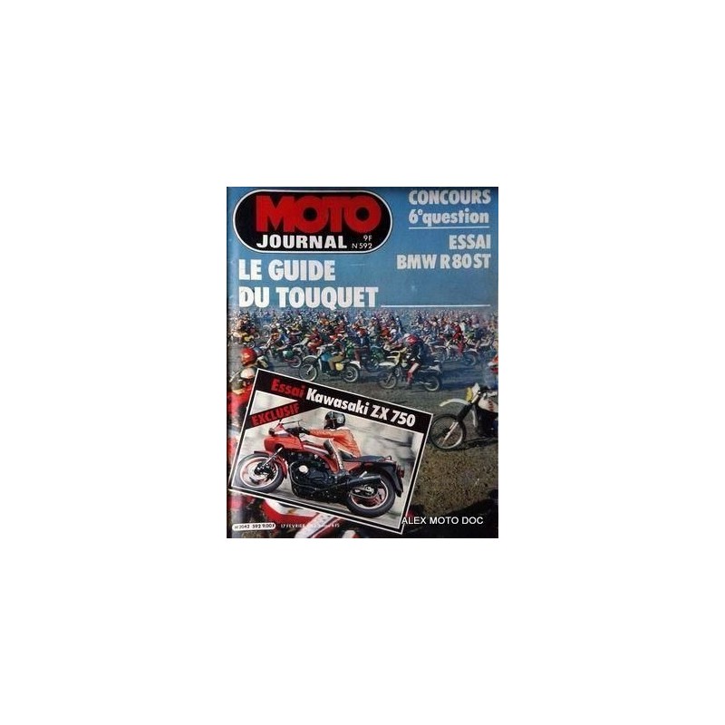 Moto journal n° 592