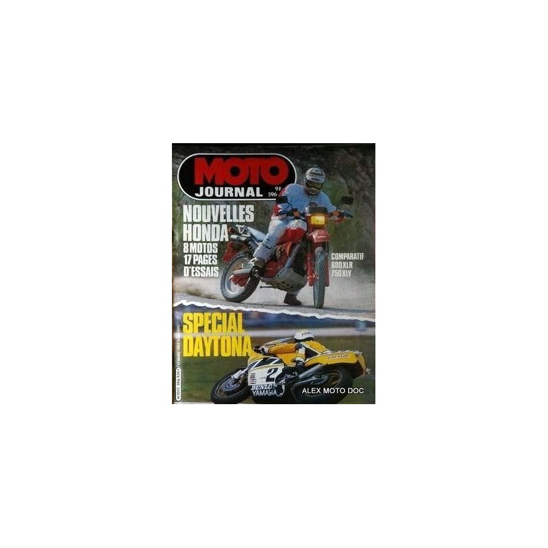 Moto journal n° 596