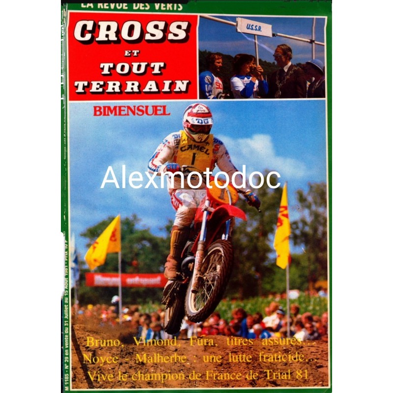 Cross et tout-terrain n° 29