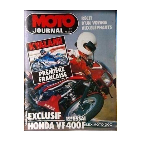 moto journal,Moto journal 597,n° 597,revue,moto,essai,journal,revues,revues moto,motos,revue moto,