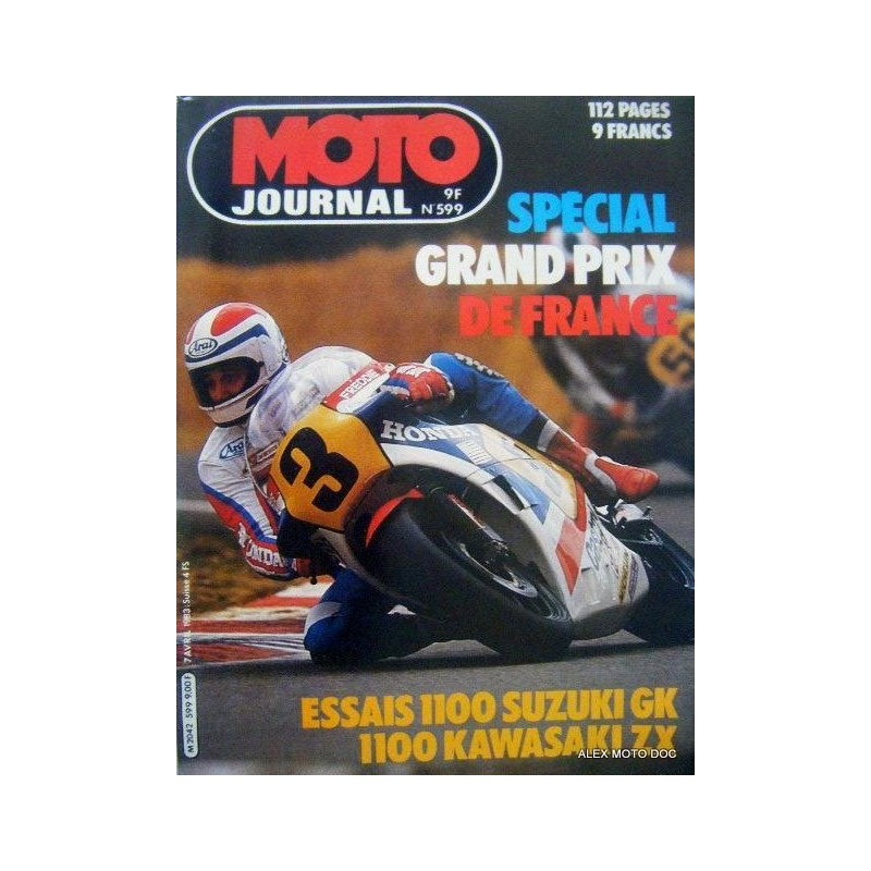 moto journal,Moto journal 599,n° 599,revue,moto,essai,journal,revues,revues moto,motos,revue moto,