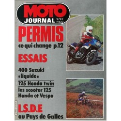 Moto journal n° 622