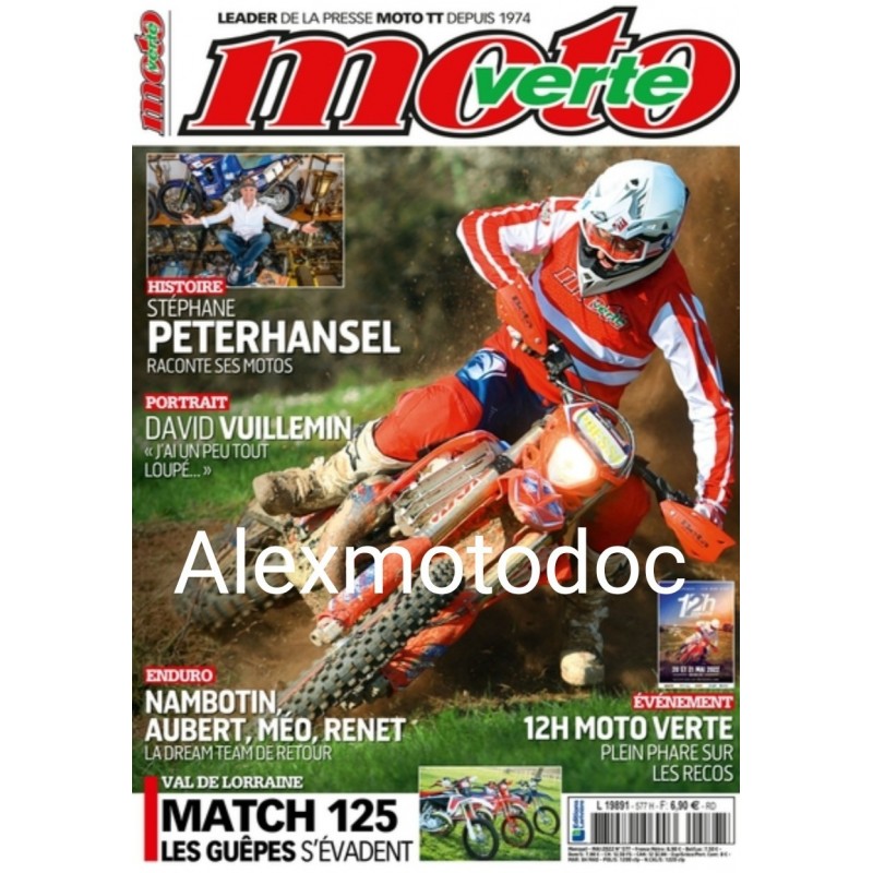 Moto Verte n° 577