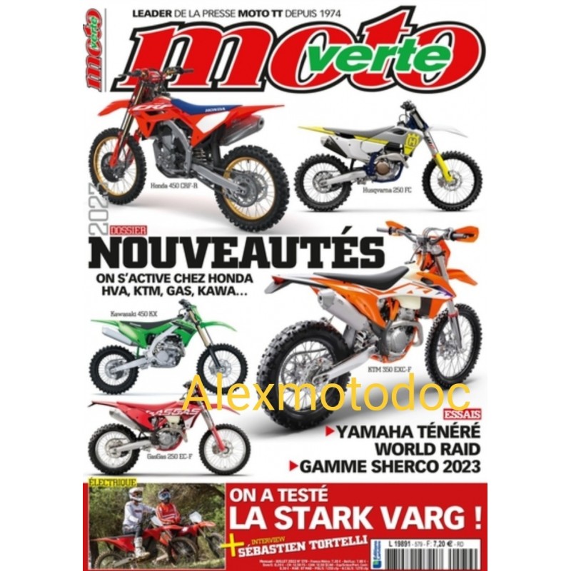 Moto Verte n° 579