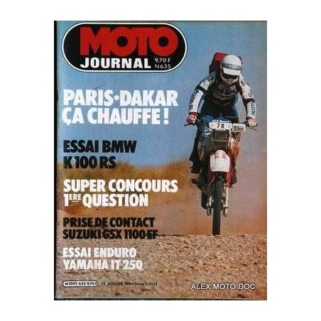 Moto journal n° 635