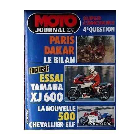 Moto journal n° 638