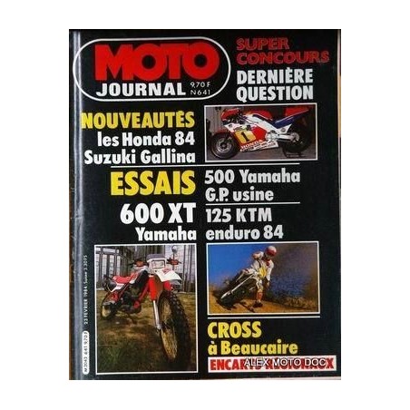 Moto journal n° 0